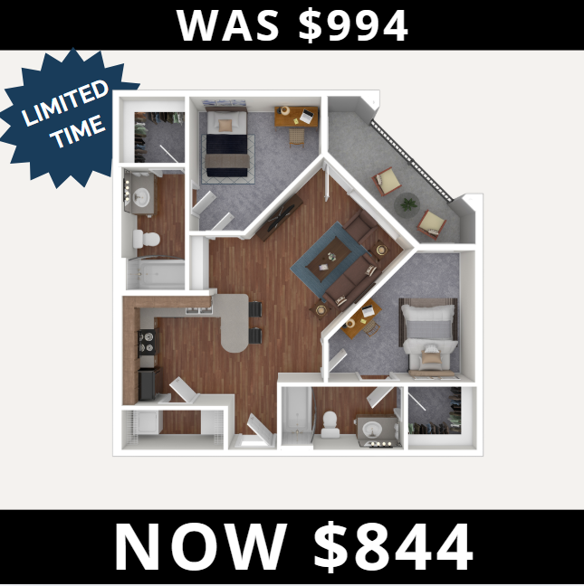 2BR/2BA