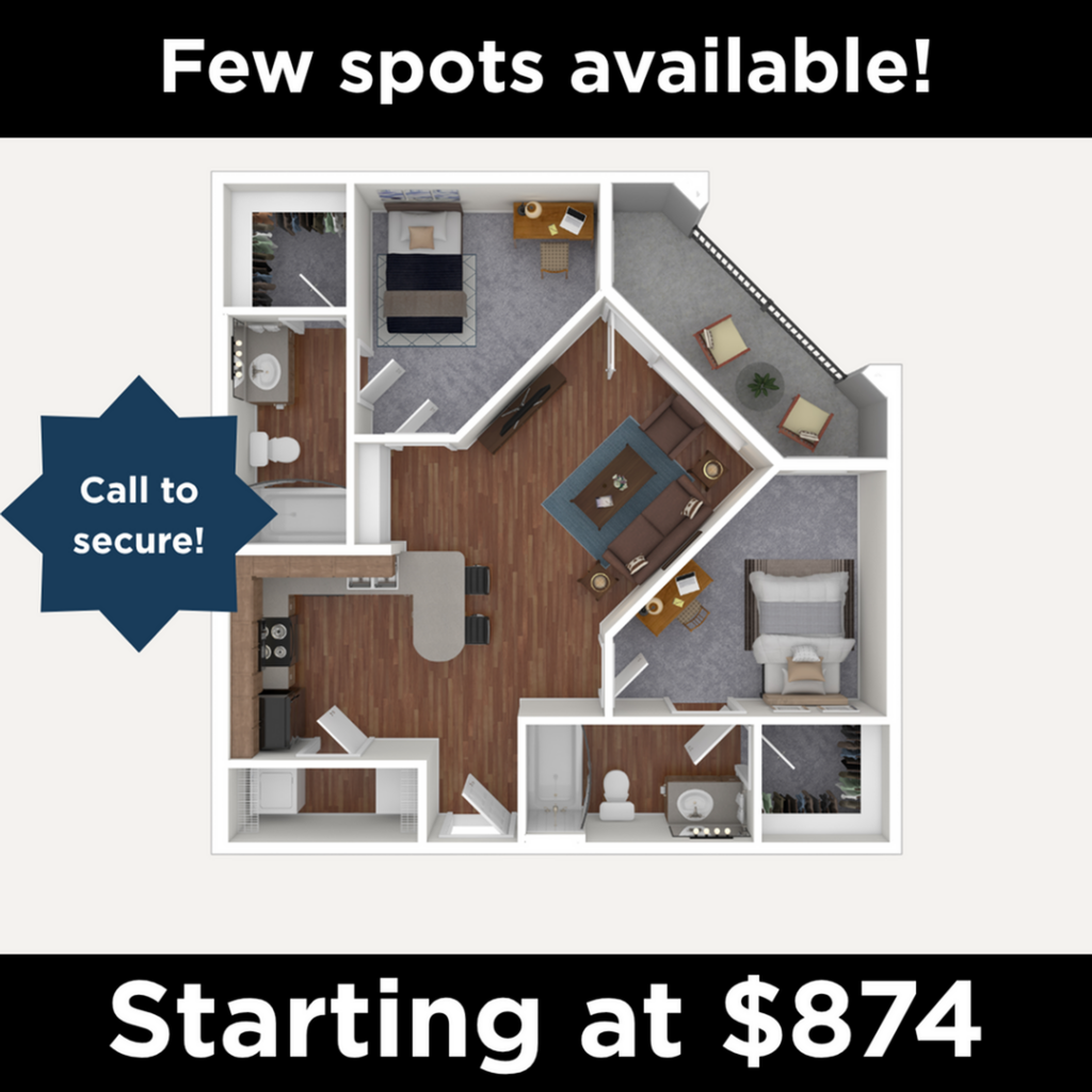 2BR/2BA