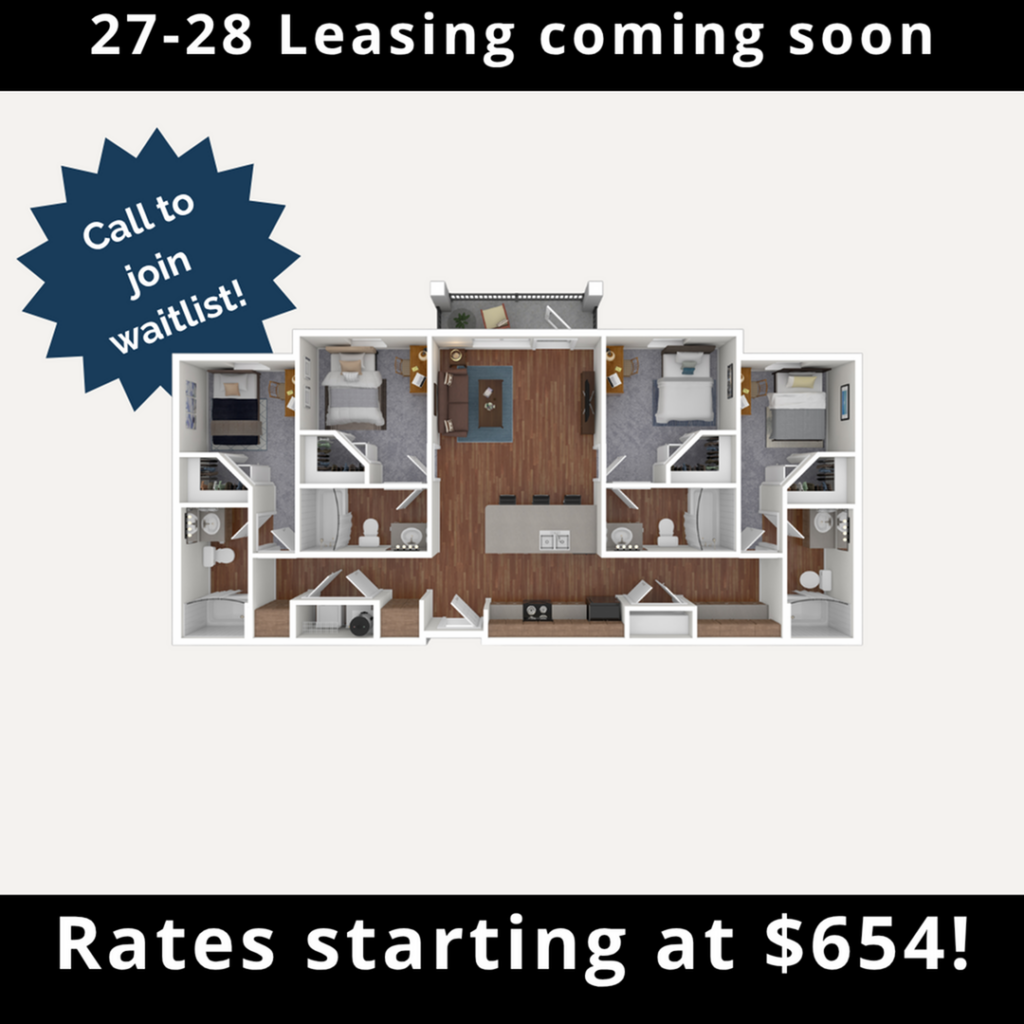 4BR/4BA – w/ Balcony