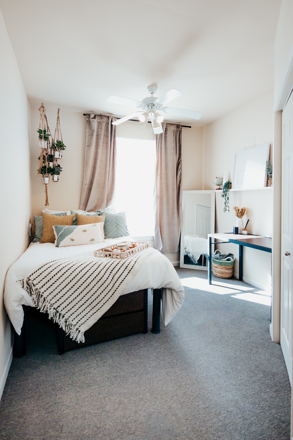 Model bedroom with great natural light at Maverick Place